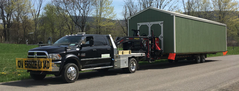 We Deliver and Move Sheds!